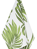 Полотенце кухонное Loft, листья, зеленый
