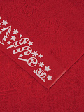 Набор полотенец махровых Confetti, новогодний, красный