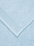 Полотенце махровое Sky blue, без рисунка, голубой