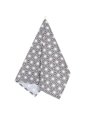 Полотенце кухонное Stellar grey, абстракция, серый