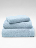 Полотенце махровое Sky blue, без рисунка, голубой