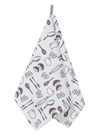 Полотенце кухонное Loft, лофт, серый