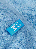 Полотенце махровое Florentine blue, без рисунка, голубой