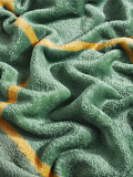 Плед Malachite, ромбы, зеленый