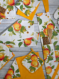 Набор полотенец кухонных Apple blossom, яблоки, желтый