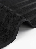 Набор полотенец махровых Black, без рисунка, черный
