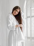 Полотенце махровое White premium, без рисунка, белый