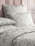 Постельное белье Lace beige, перкаль, узоры, серый