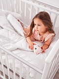 Одеяло Soft kids, без рисунка, белый
