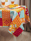Скатерть Quadrille, орнамент, мультиколор