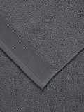 Полотенце махровое Graphite, без рисунка, серый