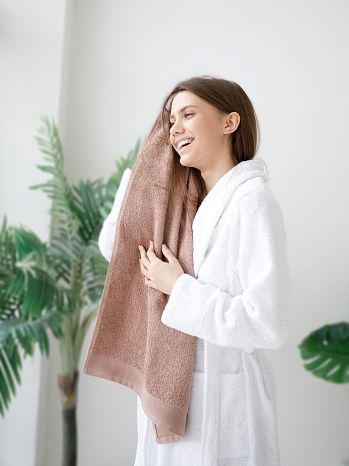 Набор полотенец махровых Cappuccino, без рисунка