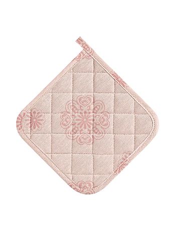 Прихватка Blossom pink, узоры, розовый