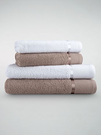 Набор полотенец махровых Refresh, без рисунка, мультиколор