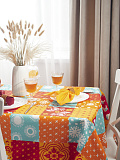 Скатерть Quadrille, орнамент, мультиколор