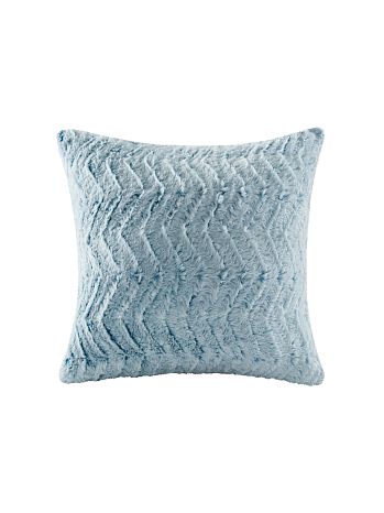 Подушка декоративная Lagoon, без рисунка, голубой