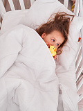 Одеяло Soft kids, без рисунка, белый
