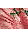 Полотенце махровое Coral, без рисунка, розовый