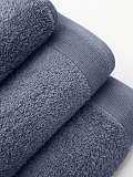 Полотенце махровое Ocean, без рисунка, серый