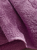 Полотенце махровое Lilac, без рисунка, сиреневый