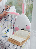 Подушка декоративная Bunny, зайчик, белый