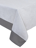 Скатерть Linen grey combi, комби, серый