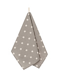 Полотенце кухонное Grey polka dot, горох, серый
