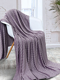Плед Bubbles lilac, круги, фиолетовый