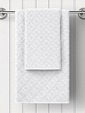 Полотенце махровое White, плаза, белый