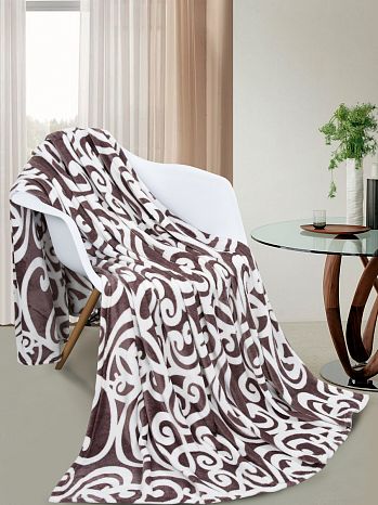 Плед Tiramisu, коричневый