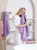 Набор полотенец махровых Enchanting shades, без рисунка, мультиколор