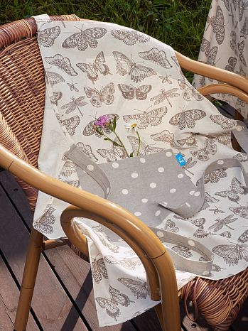 Фартук Butterflies, бабочки, бежевый