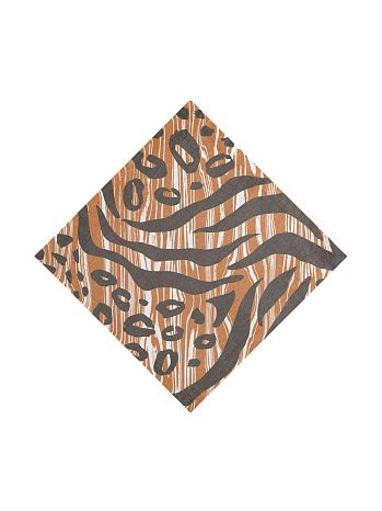 Салфетка сервировочная Royal tiger, тигровый, коричневый