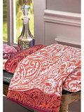 Полотенце махровое Oriental ruby, орнамент, красный