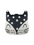Подушка декоративная Cat, кошка, черный