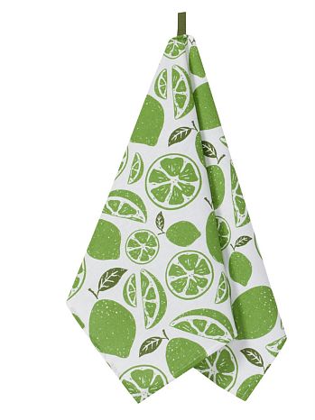 Полотенце кухонное Mojito, цитрус, зеленый