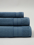 Набор полотенец махровых Indigo, без рисунка, синий