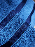 Набор полотенец махровых Limoges, без рисунка, синий