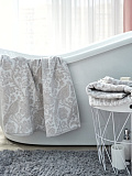 Полотенце махровое Paradise beige, орнамент, бежевый