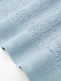Полотенце махровое Sky blue, без рисунка, голубой