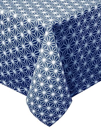 Скатерть Stellar blue, абстракция, синий