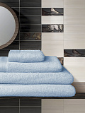 Набор полотенец махровых Sky blue, без рисунка, небесно-голубой