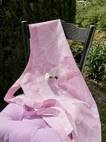 Фартук Lovely flower, цветы, розовый