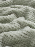 Плед Sea foam, без рисунка, зеленый