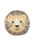 Подушка декоративная Lion, лев, оранжевый