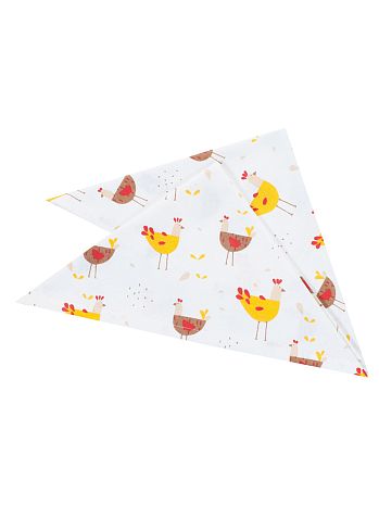 Салфетка сервировочная Hens, птицы, желтый