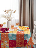 Скатерть Quadrille, орнамент, мультиколор
