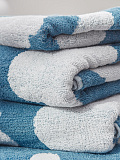 Полотенце махровое Cotton cloud, облачко, голубой