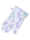 Варежка-прихватка Lavender, цветы, фиолетовый