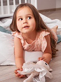 Подушка Soft kids, холлофайбер, без рисунка, белый